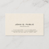 Custom Professional Modern Simple Template Visitekaartje (Voorkant)