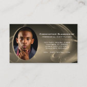 Custom Professional Photo QR Code Visitekaartje (Voorkant)