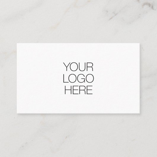 Custom Professional Therapist Logo White QR Code Visitekaartje (Voorkant)