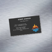 Custom Professioneel Bedrijf Zakelijke Logo Magnetisch Visitekaartje (Voorbeeld)