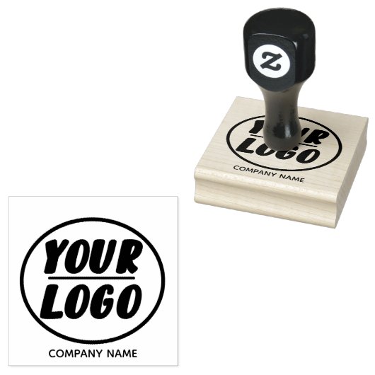 Custom Professioneel Bedrijf Zakelijke Logo Rubberstempel (Gestempeld)