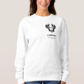 Custom Professioneel Bedrijf Zakelijke Logo Trui (Voorkant)