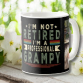 Custom Professionele Grampy Opa 4 Fotocollage Koffiemok