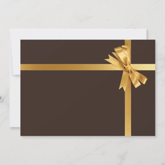 Custom Promotional Gift Certificate Template (Achterkant)