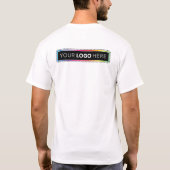 Custom Promotional T-Shirt - Logo on Back (Achterkant)