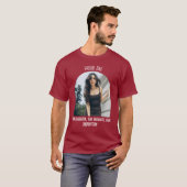 Custom Proud Dad Afstuderen Foto T-shirt (Voorkant volledig)