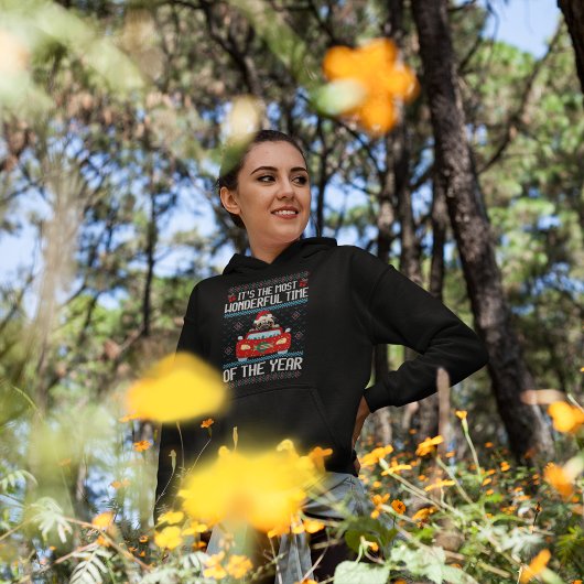 Custom Pug Dog Christmas Ugly gepersonaliseerd Hoodie