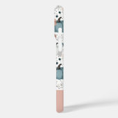 Custom Pumpkin and Flowers Fall Pattern Case-Mate iPhone Case (Achterkant / Links)