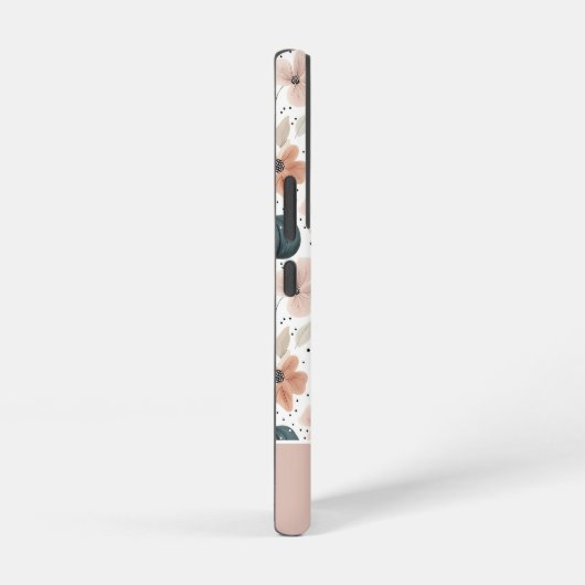 Custom Pumpkin and Flowers pattern Samsung Galaxy Hoesje (Rechterkant)