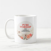 Custom Pure Worship 2025 Convention JW Gifts Koffiemok (Links)