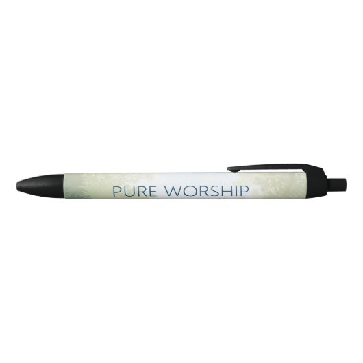 Custom Pure Worship 2025 JW-conventie Zwarte Inkt Pen (Bovenkant)