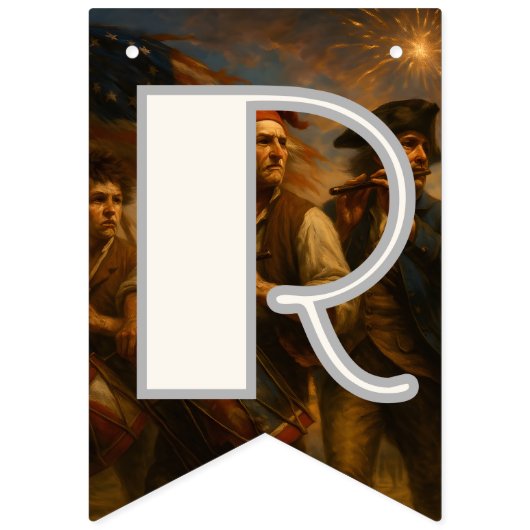 Custom QR School Banner • 1776–2026 Pride Tribute! (Eerste vlag)