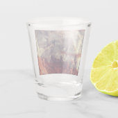 Custom Quartz Rock Shot Glass Glas (Achterkant)