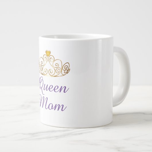 Custom Queen mama Grote Koffiekop (Voorkant rechts)