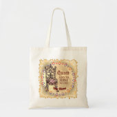 Custom Queen serveert niemand Tote Bag (Voorkant)