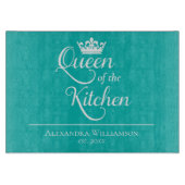 Custom Queen van de keuken Snijplank (Voorkant)