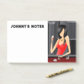 Custom Queen van het spel - Las Vegas Casino Post-it® Notes (Op bureau)