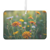 Custom Quote Flowers Nature Luchtverfrisser (Achterkant)