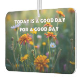 Custom Quote Flowers Nature Luchtverfrisser (Links)