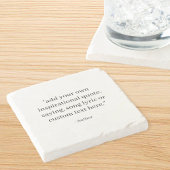 Custom Quote Stenen Onderzetter