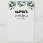 Custom "Raad eens wie?" Game Sheet voor koppels (Achterkant)