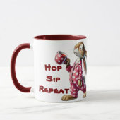 Custom Rabbit Coffee Mok (Links)