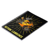 Custom Racing Bike Motorcycle Boys Back-to-school Notitieboek (Linkerzijde)