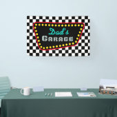 Custom Racing Flag Garage Sign Banner Gift (Beurs)