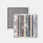 Custom Rainbow Cheer 3 Jubileum Magneet (Voorkant / Achterkant)