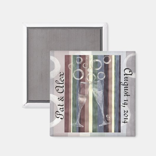 Custom Rainbow Cheer 3 Jubileum Magneet (Voorkant / Achterkant)