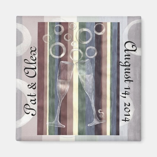 Custom Rainbow Cheer 3 Jubileum Magneet (Voorkant)