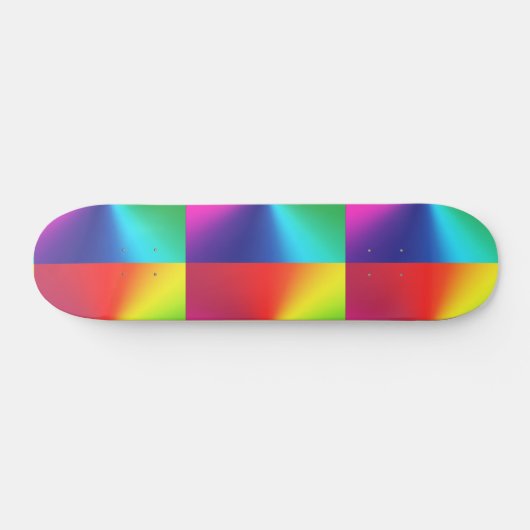 Custom Rainbow Skateboard - Ride in Style (Horizontaal)