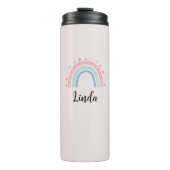Custom rainbow thermal bottle for kids thermosbeker (Voorkant)