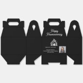 Custom Real Estate Agent Photo Housewarming Bedankdoosjes (Ongevouwen)