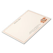 Custom Real Estate Autumn House Notepad Notitieblok (Schuin)
