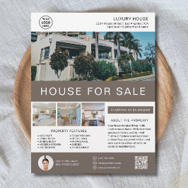 Custom Real Estate Broker Realtor Marketing Flyer