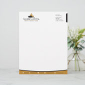 CUSTOM Real Estate Letterhead V3 Briefhoofd (Staand voorkant)