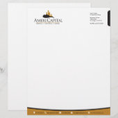 CUSTOM Real Estate Letterhead V3 Briefhoofd (Voorkant / Achterkant)