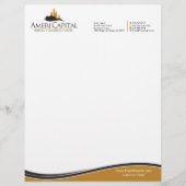 CUSTOM Real Estate Letterhead V4 Briefhoofd (Voorkant)