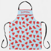 Custom Realistic Watermelon Slice Summer Pattern Schort (Voorkant)