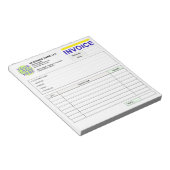 Custom Receipt Books | Logo, Sales Order Form Notitieblok (Schuin)