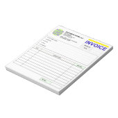 Custom Receipt Books | Logo, Sales Order Form Notitieblok (Linkerzijde)