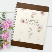 Custom recipe book, Personalized Recipe journal Notitieboek