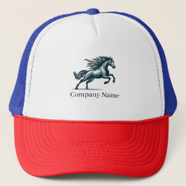 Custom Red White Blue Trucker Hat Pet