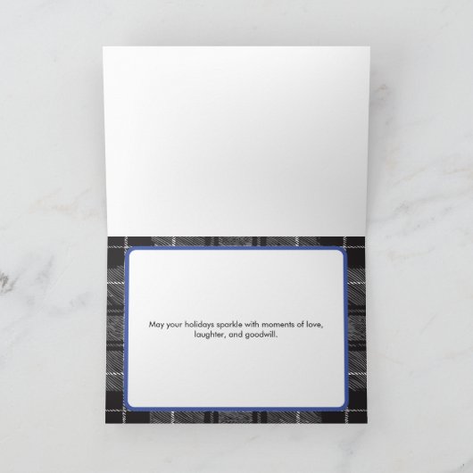 Custom Reindeer Deer Christmas Holiday Magical  Kaart (Binnen)