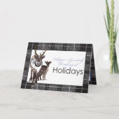 Custom Reindeer Deer Christmas Holiday Magical  Kaart (Voorkant)
