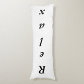 Custom Relax, Body Pillow Lichaamskussen (Voorkant Verticaal)