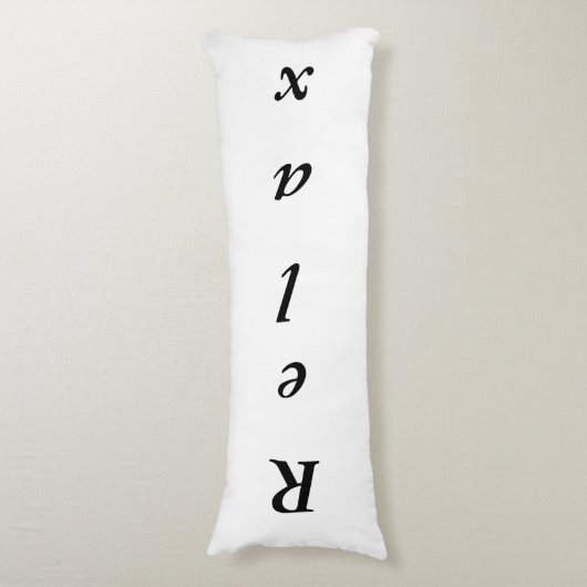 Custom Relax, Body Pillow Lichaamskussen (Voorkant Verticaal)