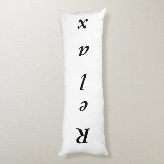 Custom Relax, Body Pillow Lichaamskussen (Achterkant (Verticaal))