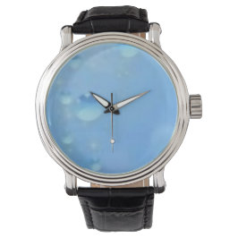 Custom reloj blue horloge